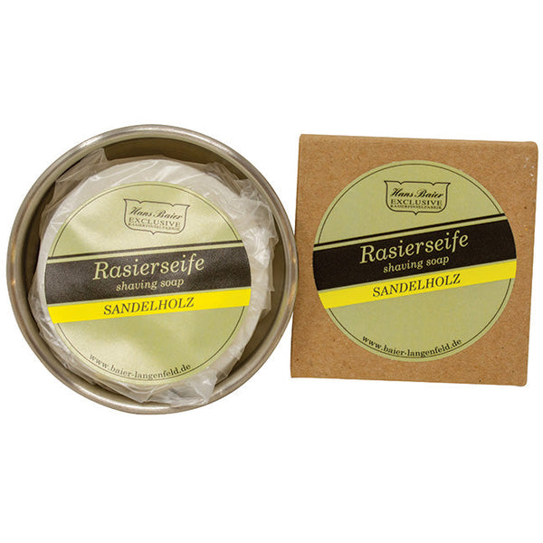 Sapone Duro Da Barba Shaving Soap with Stainless Bowl - Classic Wet Shaving - Deutsche Optik