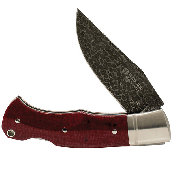 Böker Boxer Damascus Folder - Deutsche Optik