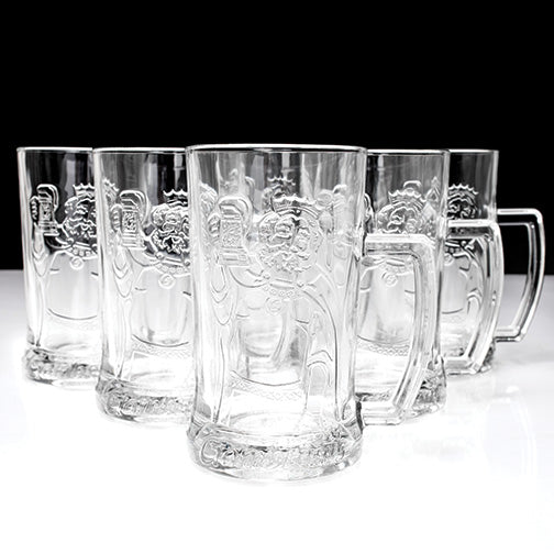 Gambrinus Beer Mugs – Authentic Czech Brewery Mugs (Case of 6) - Deutsche Optik