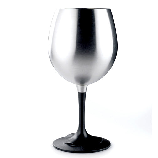 Stainless Nesting Red Wine Glass - Compact & Elegant Outdoor Drinkware - Deutsche Optik