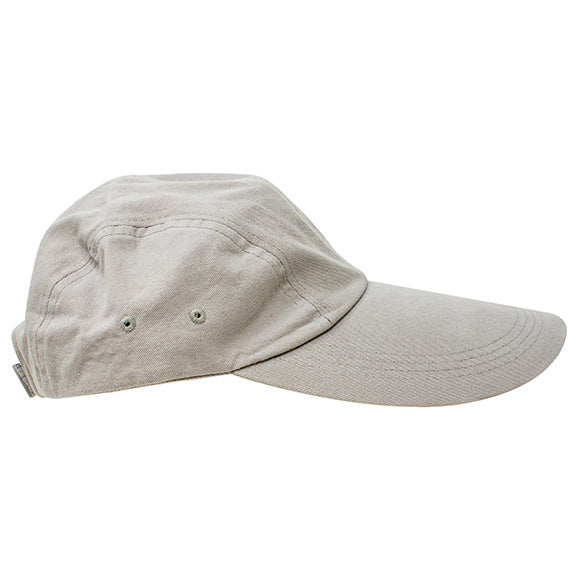 Long Duck Bill Cap – Grey Sun Protection Hat with Extra-Long Brim - Deutsche Optik