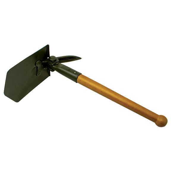 German Folding Shovel w. Pick - Deutsche Optik