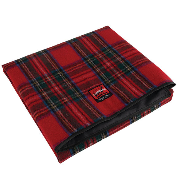 Wool Outdoor Blanket – Royal Stewart – Waterproof & Warm - Deutsche Optik