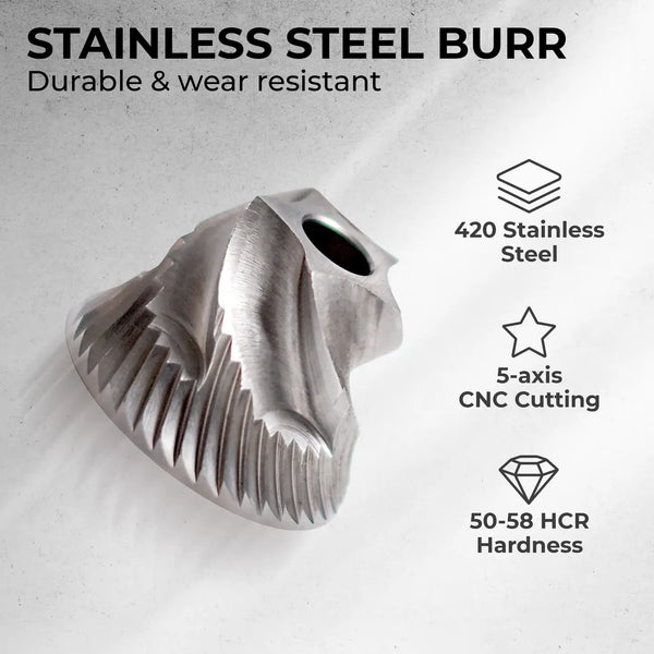 Kaffe Handheld Manual Burr Coffee Grinder – Precision Brewing Anywhere - Deutsche Optik