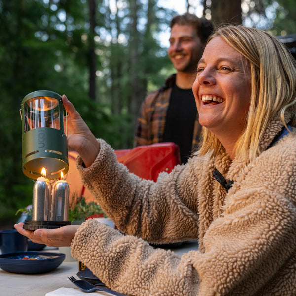 Candlelier Lantern – Windproof Candle Lantern for Emergency Heat & Light - Deutsche Optik