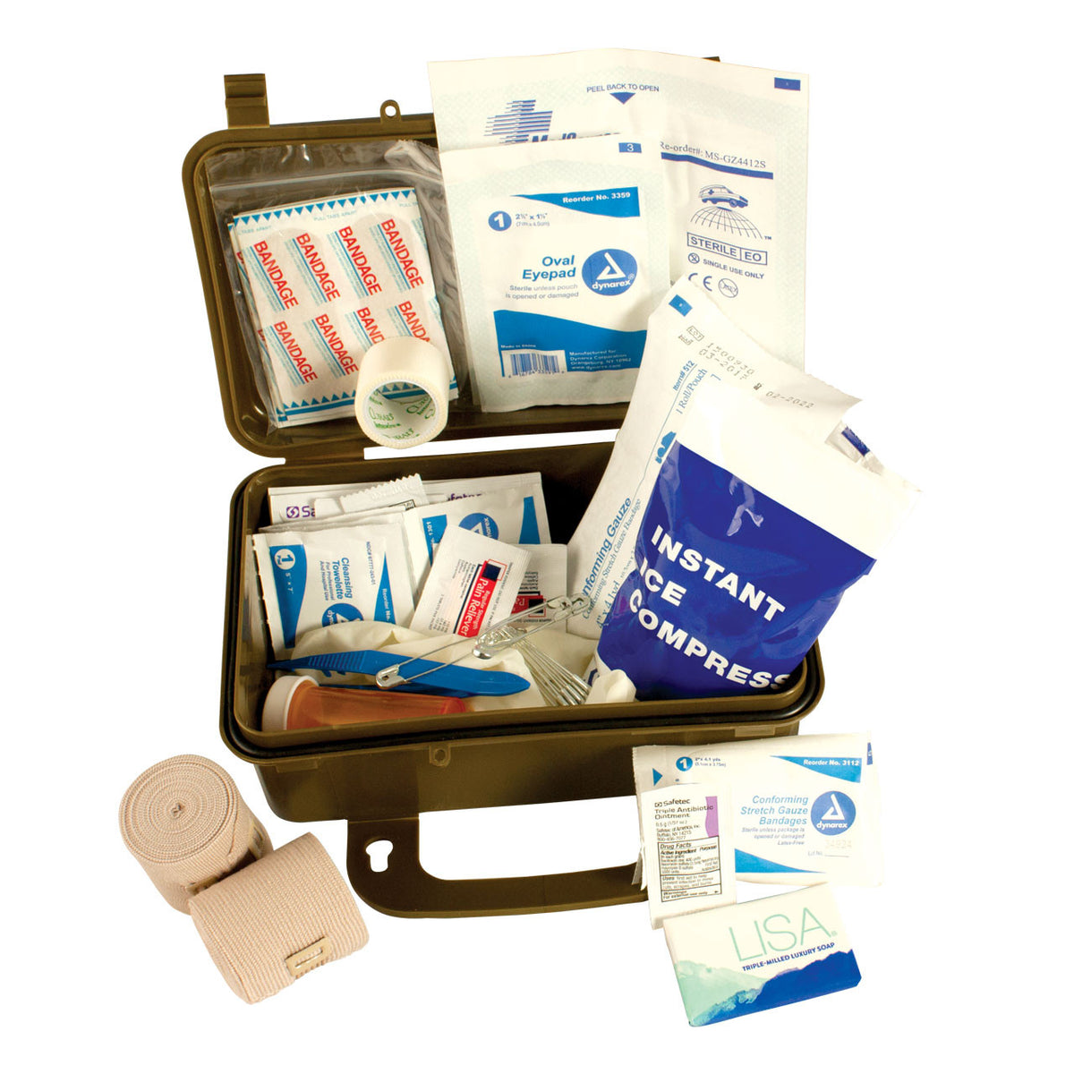 General Purpose First Aid Kit | Compact Waterproof Emergency Case
