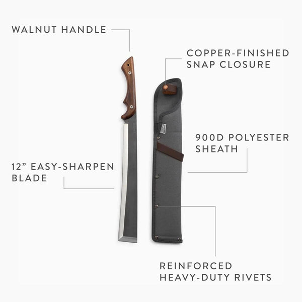 Japanese Nata Tool – Heavy-Duty Bushcraft and Woodworking Knife - Deutsche Optik