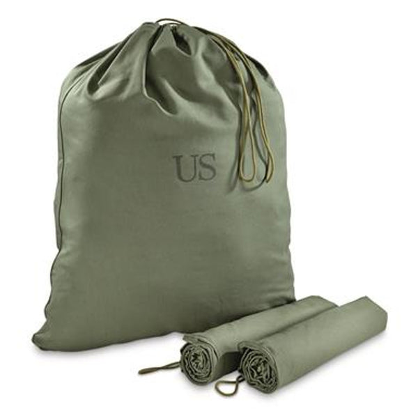 USA GI Military Surplus Cotton Laundry Bag – Rugged & Reliable Storage Solution - Deutsche Optik