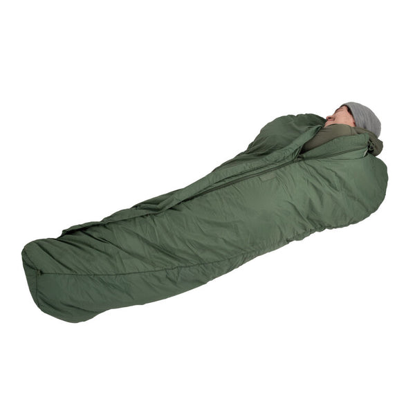 British Medium-Weight OD Modular Sleeping Bag – Military-Grade Warmth & Durability - Deutsche Optik
