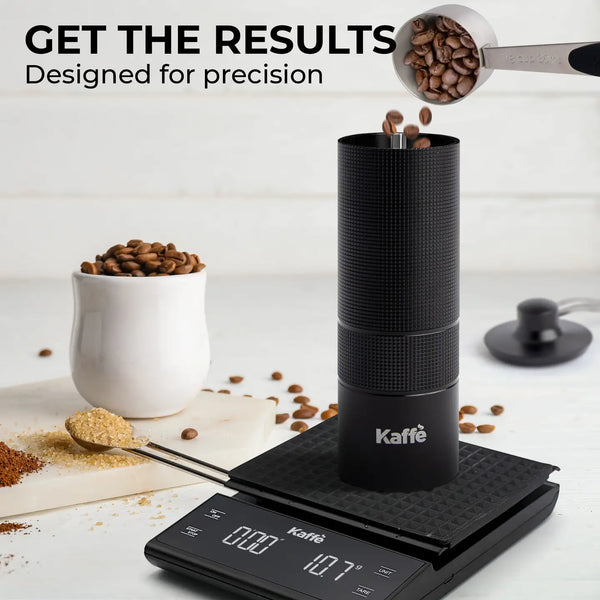Kaffe Handheld Manual Burr Coffee Grinder – Precision Brewing Anywhere - Deutsche Optik