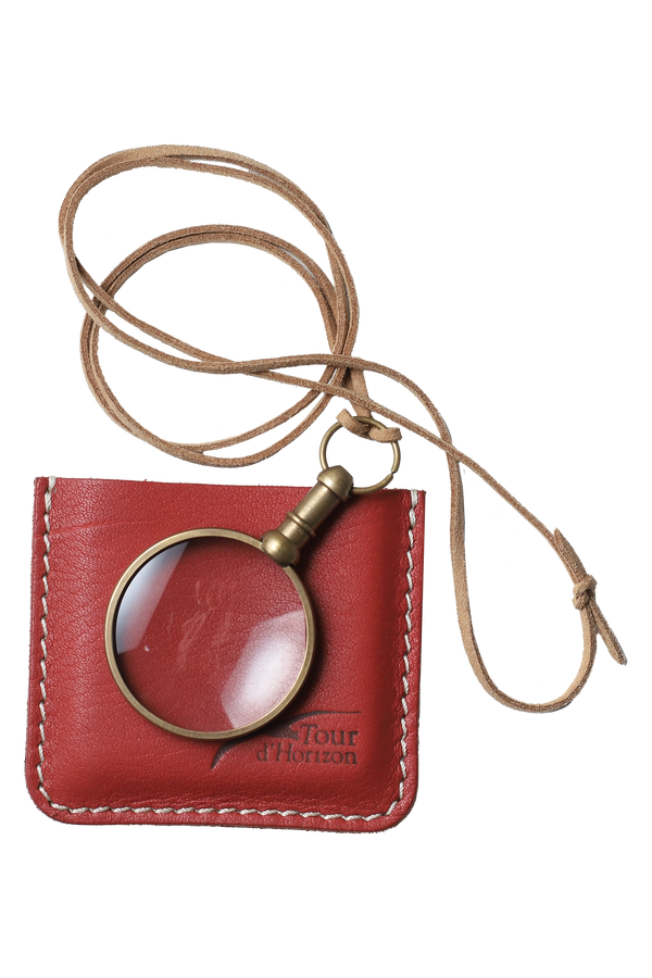 Field Pocket Magnifier – Hand-Stitched Leather