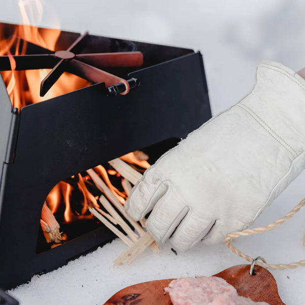 Flatbrook Folding Stove – Portable, Heavy-Duty Cooking for Any Adventure - Deutsche Optik