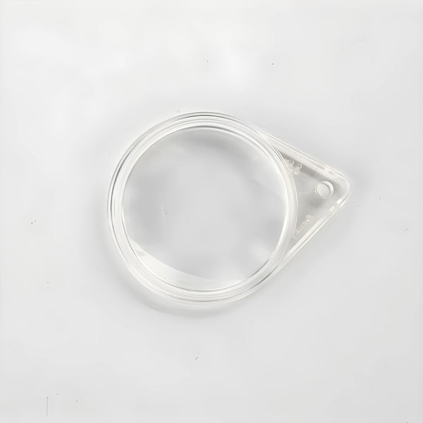 2.5x Plastic Pendant Loupe - Portable Precision Magnifier