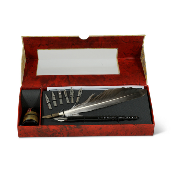 Feather Pen Set – Timeless Writing with Quill & Ink