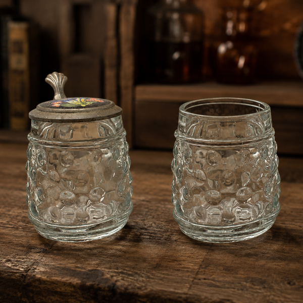 Authentic German Glass Stein