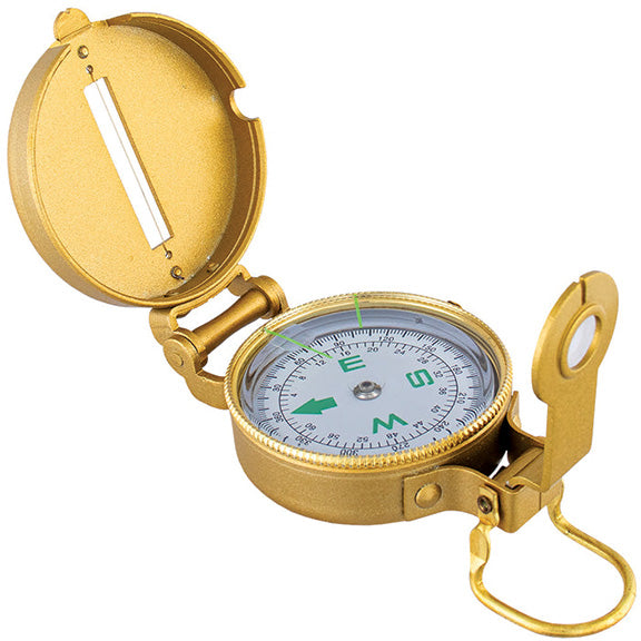 Metal Cased Lensatic Compass – Professional Military Navigation Tool