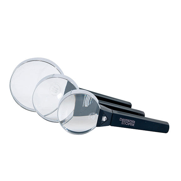 Deutsche Optik / Schweizer Aplanatic Hand Magnifiers – Precision Glass Magnifying Lenses