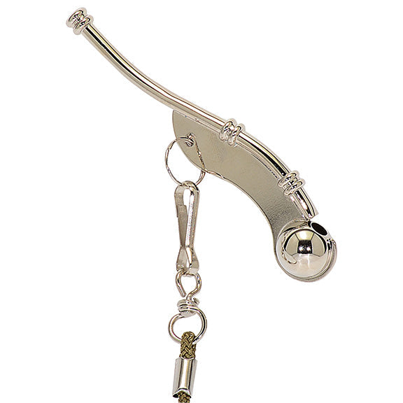 Boatswain’s Whistle - Authentic Nickel-Plated Maritime Signal Whistle