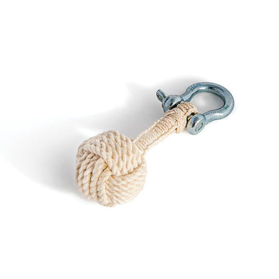 Monkey Fist Shackle Keychain