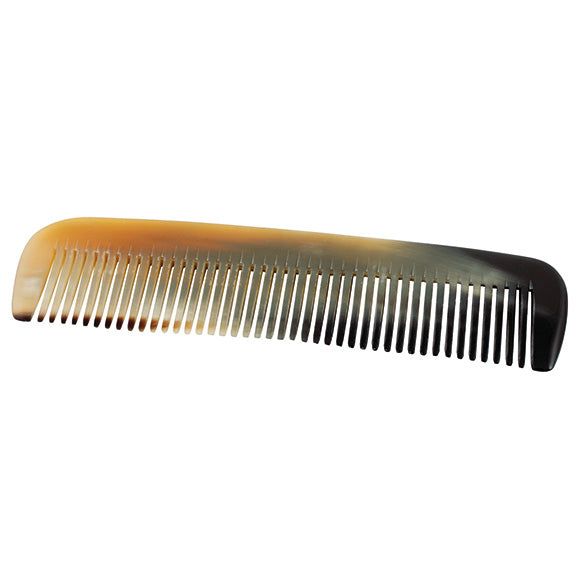 Gentleman's Hand-Sawn Horn Comb