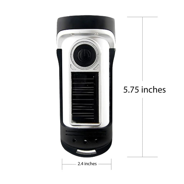 DYNA Solar & Crank Flashlight | Rechargeable Emergency Utility Light