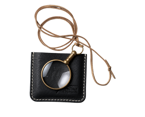 Field Pocket Magnifier – Hand-Stitched Leather