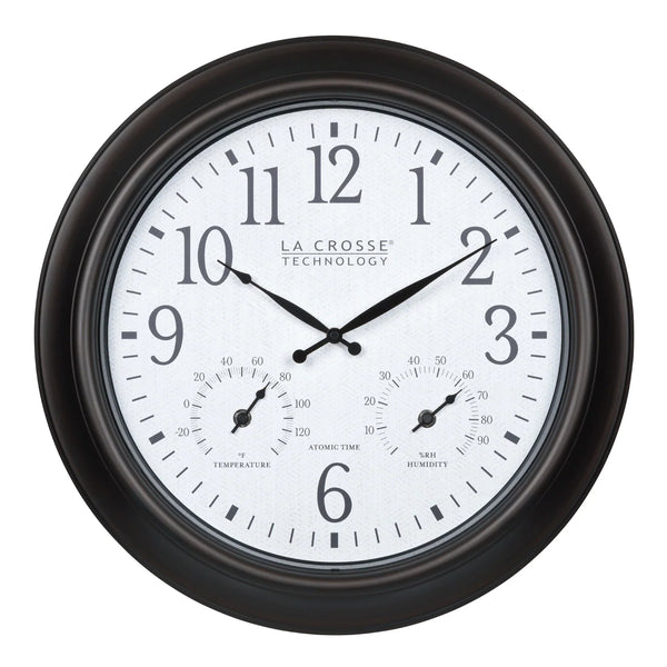 18-Inch Indoor/Outdoor Wall Clock