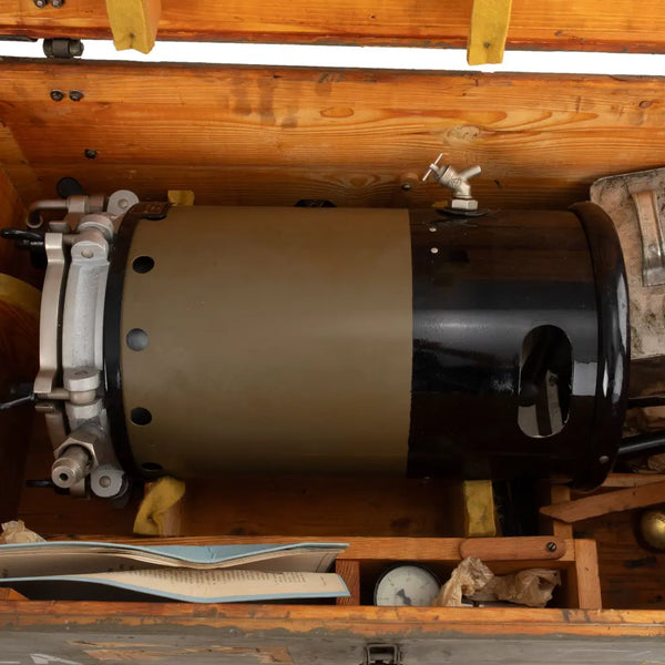 Czech Autoclave With Wooden Box | Issued Field Hospital Sterilizer