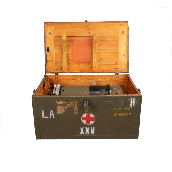 Czech Autoclave With Wooden Box | Issued Field Hospital Sterilizer