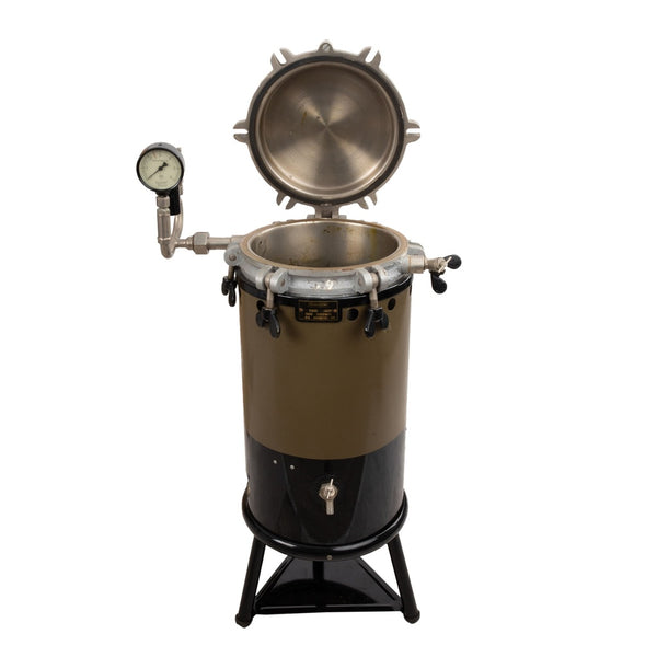 Czech Autoclave With Wooden Box | Issued Field Hospital Sterilizer