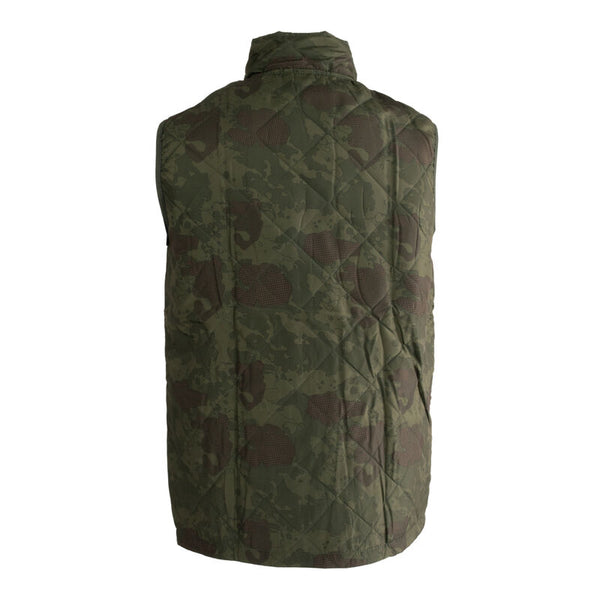 Italian Camo Quilted Vest