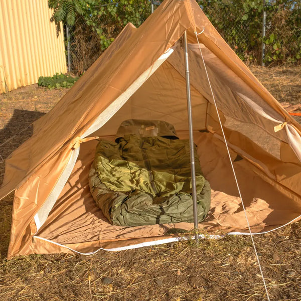 French Desert Tent | Unissued Two-Person Army Pup Tent