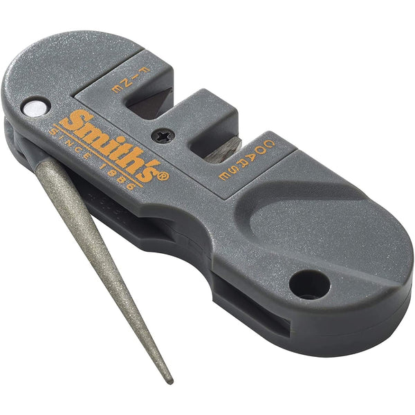 Smith's Pocket Pal Knife Sharpener | Compact Two-Stage Sharpener