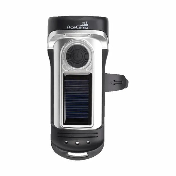 DYNA Solar & Crank Flashlight | Rechargeable Emergency Utility Light