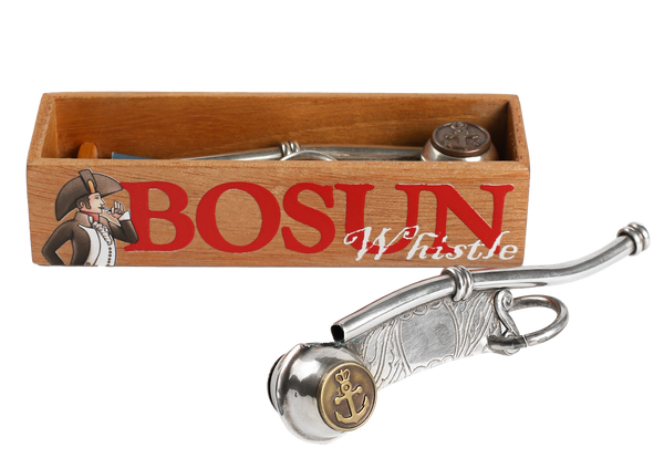 Mariner’s Bosun Whistle – Solid Brass Decorative Piece