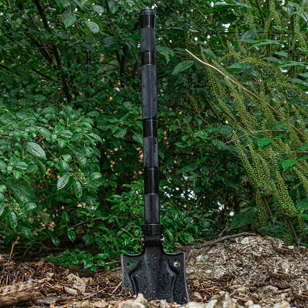 Multi-Purpose 8-in-1 Survival Shovel Kit – Tactical Emergency Tool Set