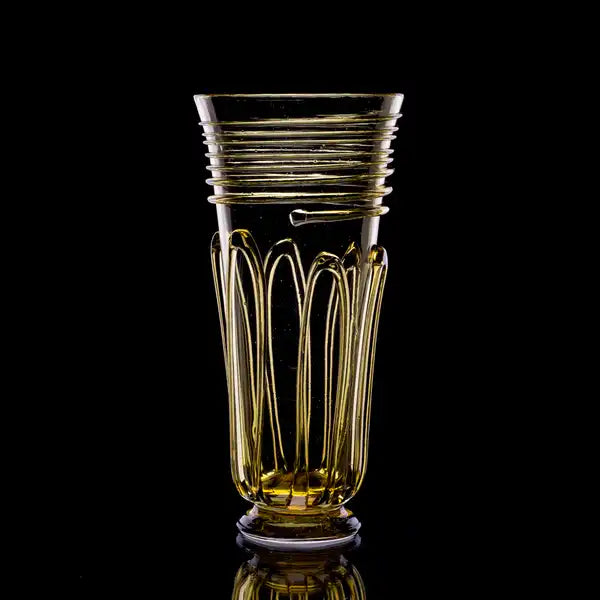 VIKING GLASS CUP, Birka, Sweden. Forest Glass / Waldglas.