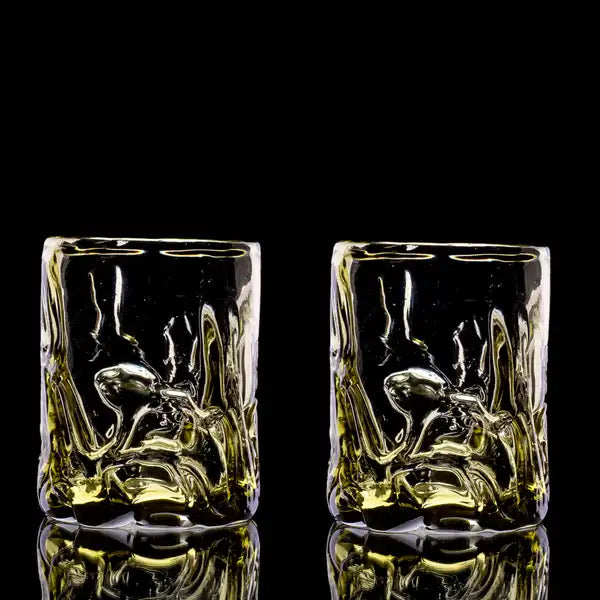 WHISKEY GLASS SET, 2 glasses, Forest Glass / Waldglas
