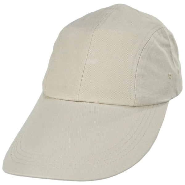 Long Duck Bill Cap – Stone Sun Protection Hat with Extra-Long Brim