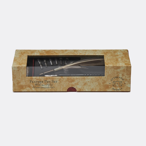 Feather Pen Set – Timeless Writing with Quill & Ink