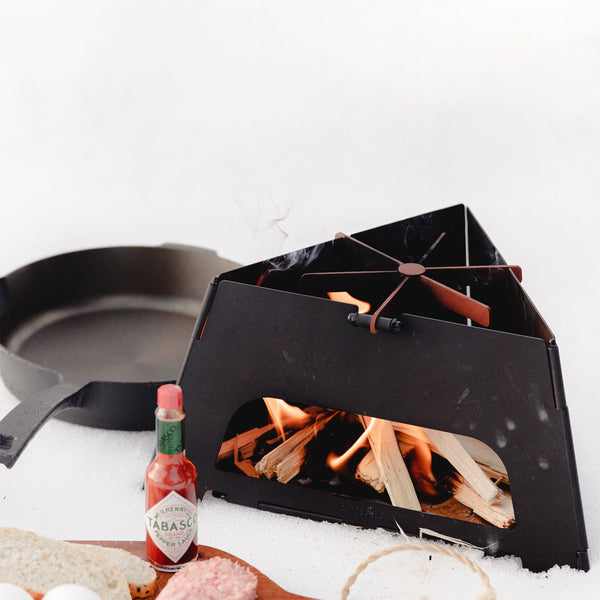 Flatbrook Folding Stove – Portable, Heavy-Duty Cooking for Any Adventure