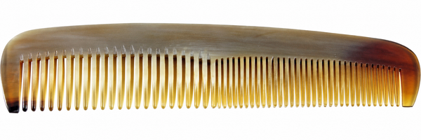 Gentleman's Hand-Sawn Horn Comb - Exquisite Handmade Horn Comb