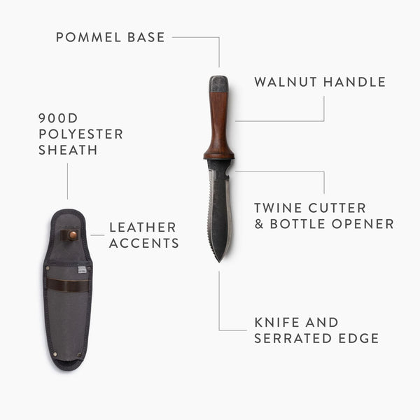 Ultimate Japanese Gardening Tool with Sheath – High-Carbon Steel Multi-Purpose Blade