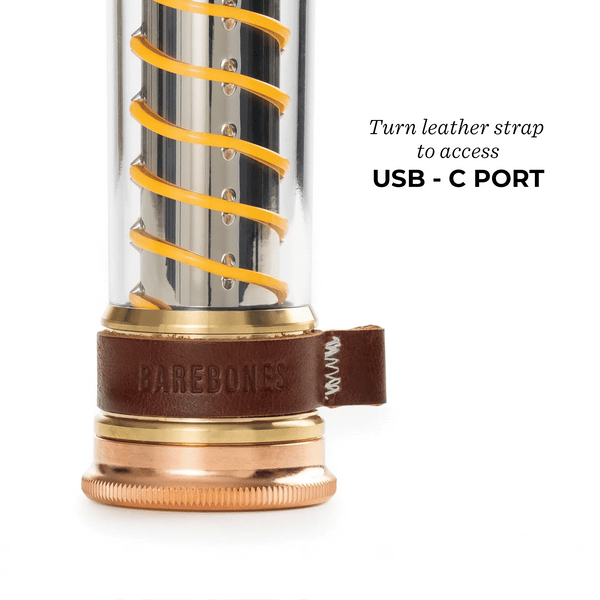 Edison Light Stick – Vintage-Inspired Brass & Copper Lantern
