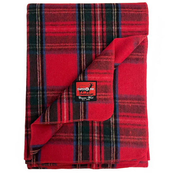 Wool Outdoor Blanket – Royal Stewart – Waterproof & Warm