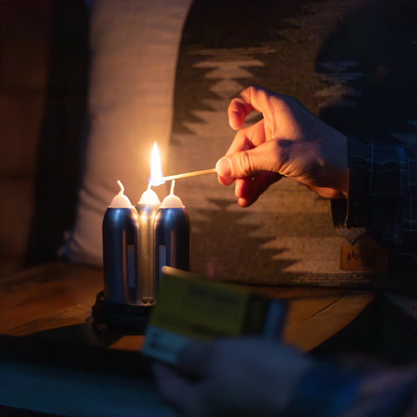Candlelier Lantern – Windproof Candle Lantern for Emergency Heat & Light