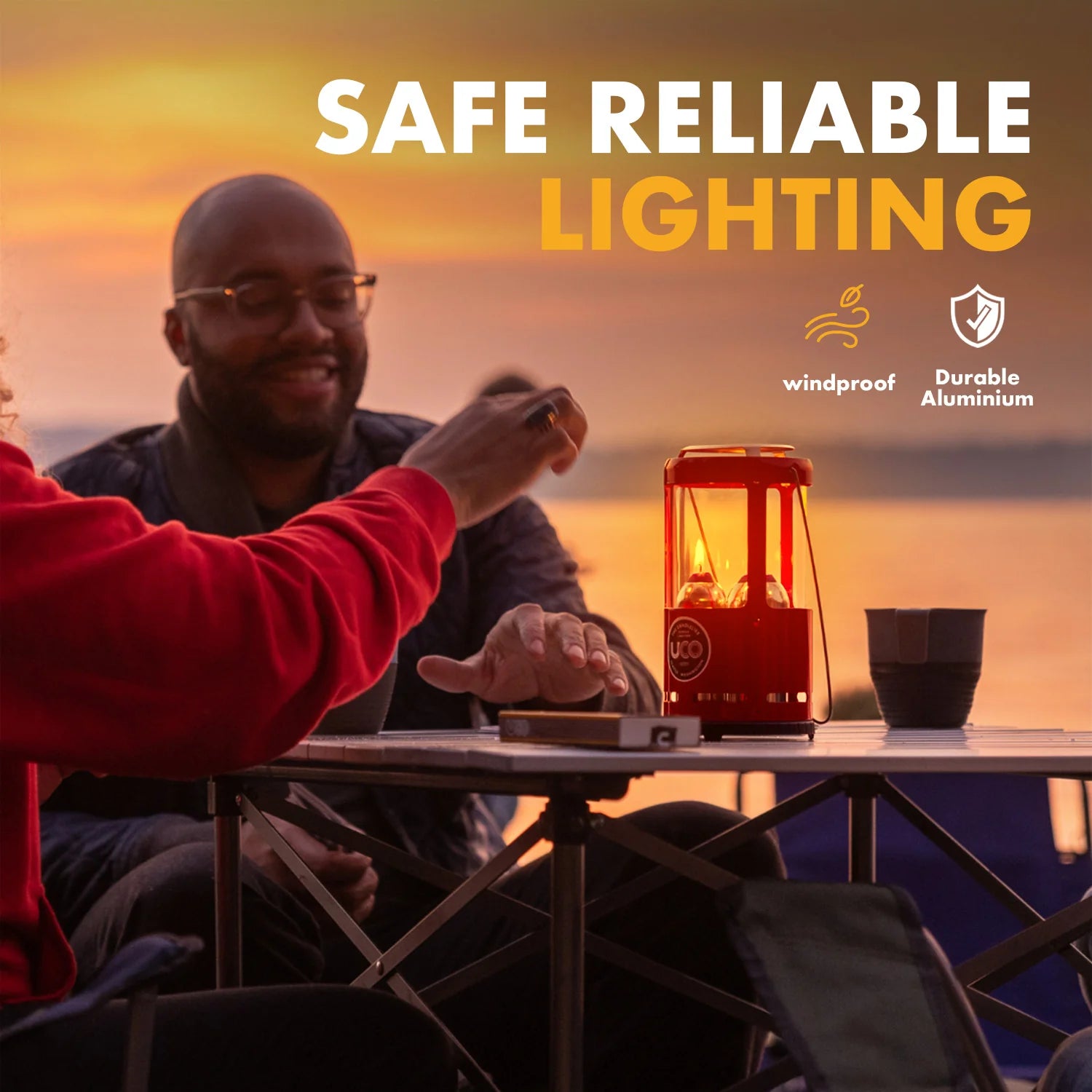 Candlelier Lantern – Windproof Candle Lantern for Emergency Heat