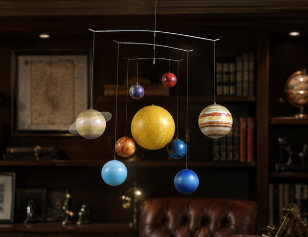 The Solar System | Hand-Finished Astronomical Mobile