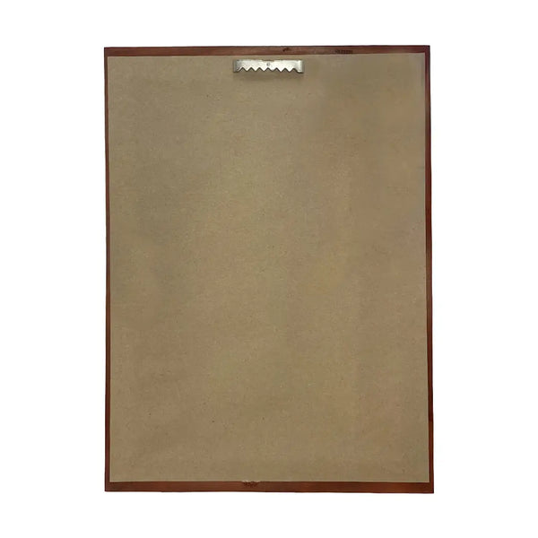 Vintage Framed U.S. Constitution On Parchment-Look Paper | Exact Replica