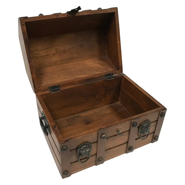 Authentic Wooden Pirate Loot Chest